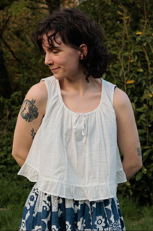 Alice top-White – World of Crow