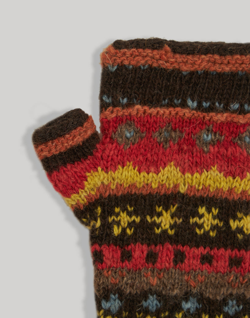 Buy Go Go Hand Knit Mittens Fingerless for Women At World of Crow