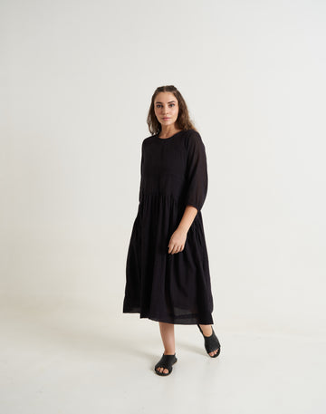 Hand Block printed dotted dress, women dresses fall, women fall midi dress, women fall midi dresses, women wedding guest dresses for fall