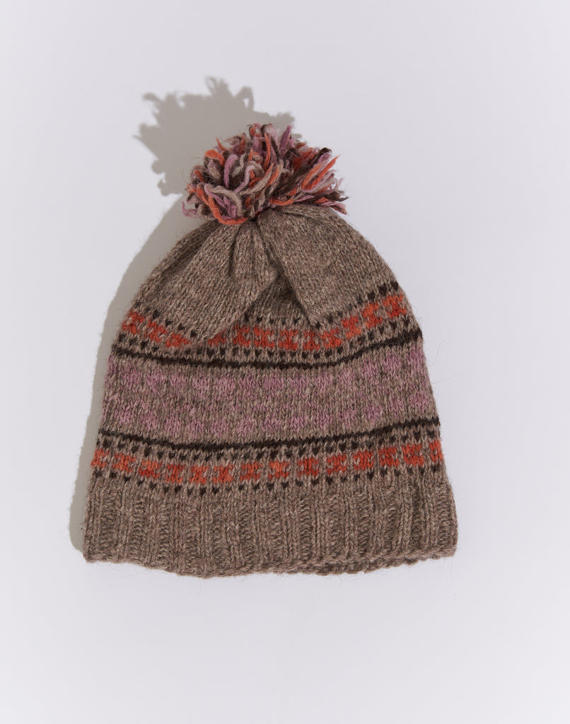 Women Handmade Vintage Beanie Wool Hat