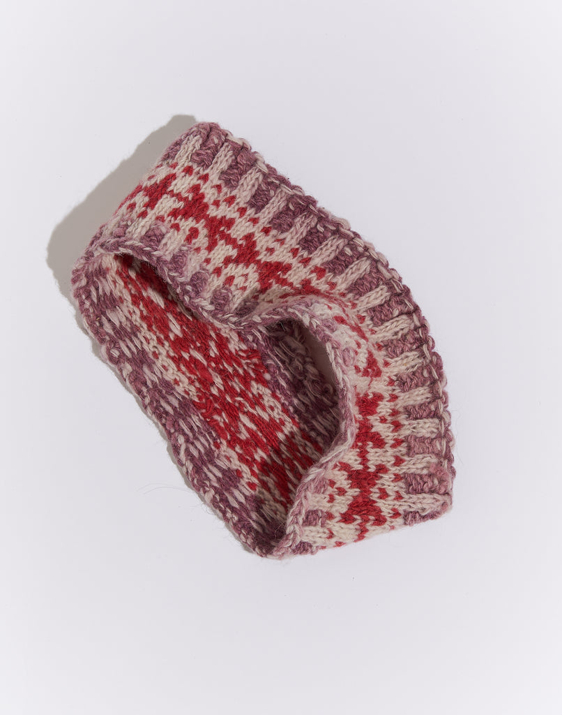 Buy Handknit Wool Candy Floss Headband for Women Online