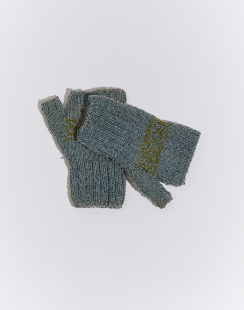 Women Peasant’s Handknit Fingerless mittens 