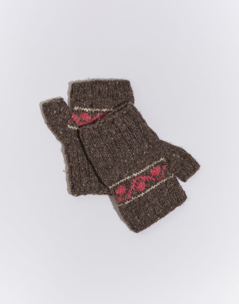 Scholar’s Handknit Fingerless mittens for Women