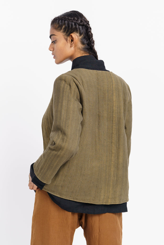 Olive organic cotton Jacket, ethical sustainable clothing brands, fashion brands that are sustainable, 100 organic cotton women's clothing, organic cotton clothes online shop, all cotton women's clothing, buy cotton clothes online, all cotton women's clothing, cotton clothing for women, minimal clothes shop, minimalist clothing