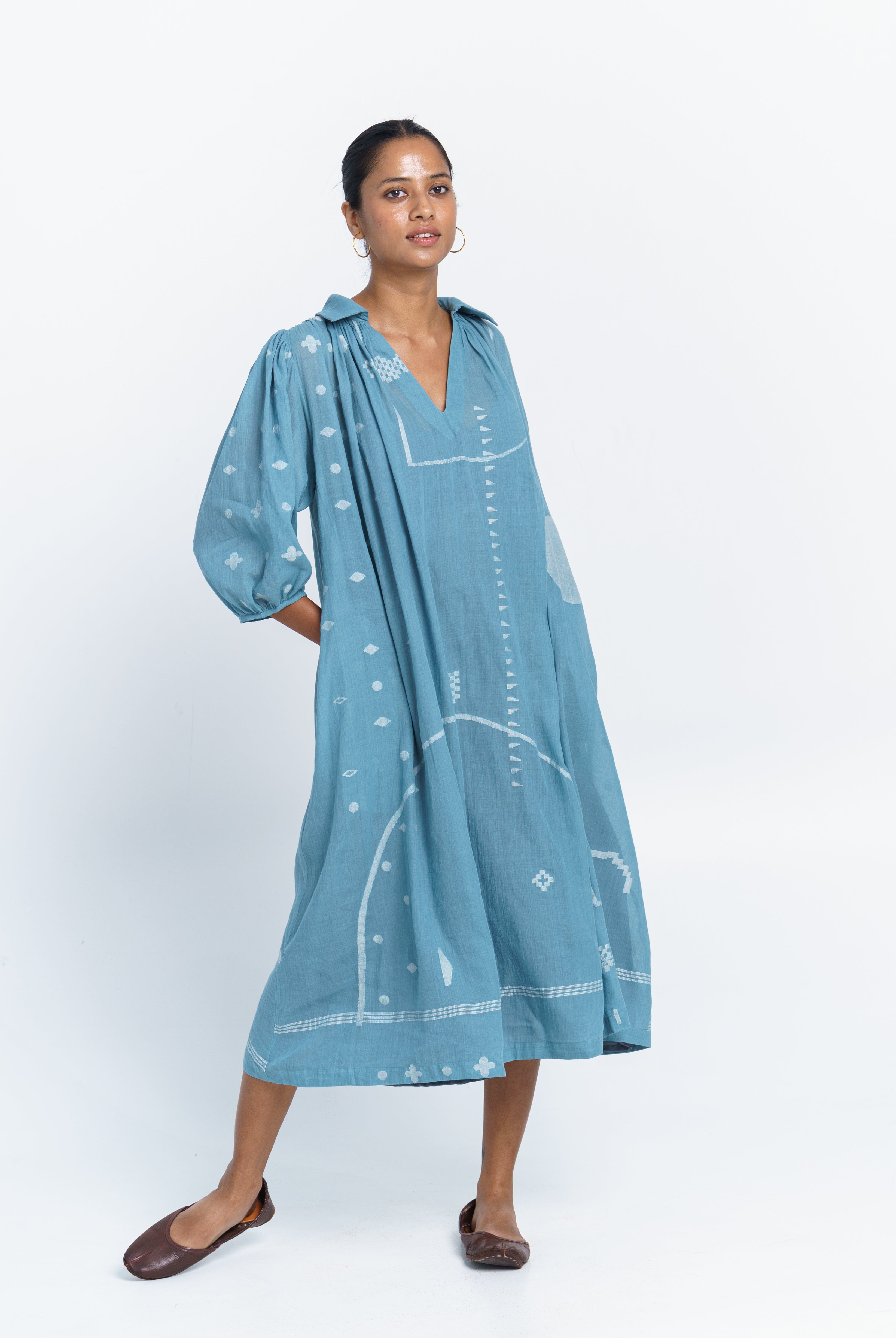 Relaxed fit midi dress Relaxed fit midi dress