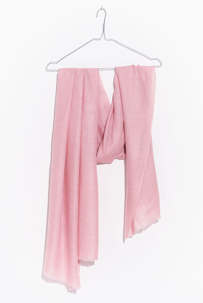 Cashmere-stole-manufacturers-from-India-Rose-pink-pashmina-stole