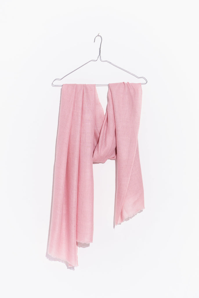 Cashmere-stole-manufacturers-from-India-Rose-pink-pashmina-stole
