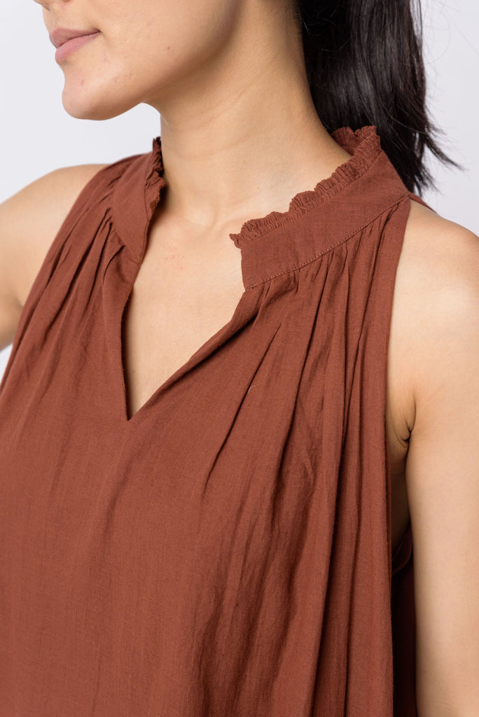 Toasted brown midi dress, sustainable shopping brands, sustainable women's clothing, 100 organic cotton clothing made in Los Angeles, affordable organic cotton clothing, organic cotton clothing, organic women's clothing, organic cotton sweatpants women's, organic cotton sweatshirt women's, minimalist women's fashion brands, bare minimum clothing