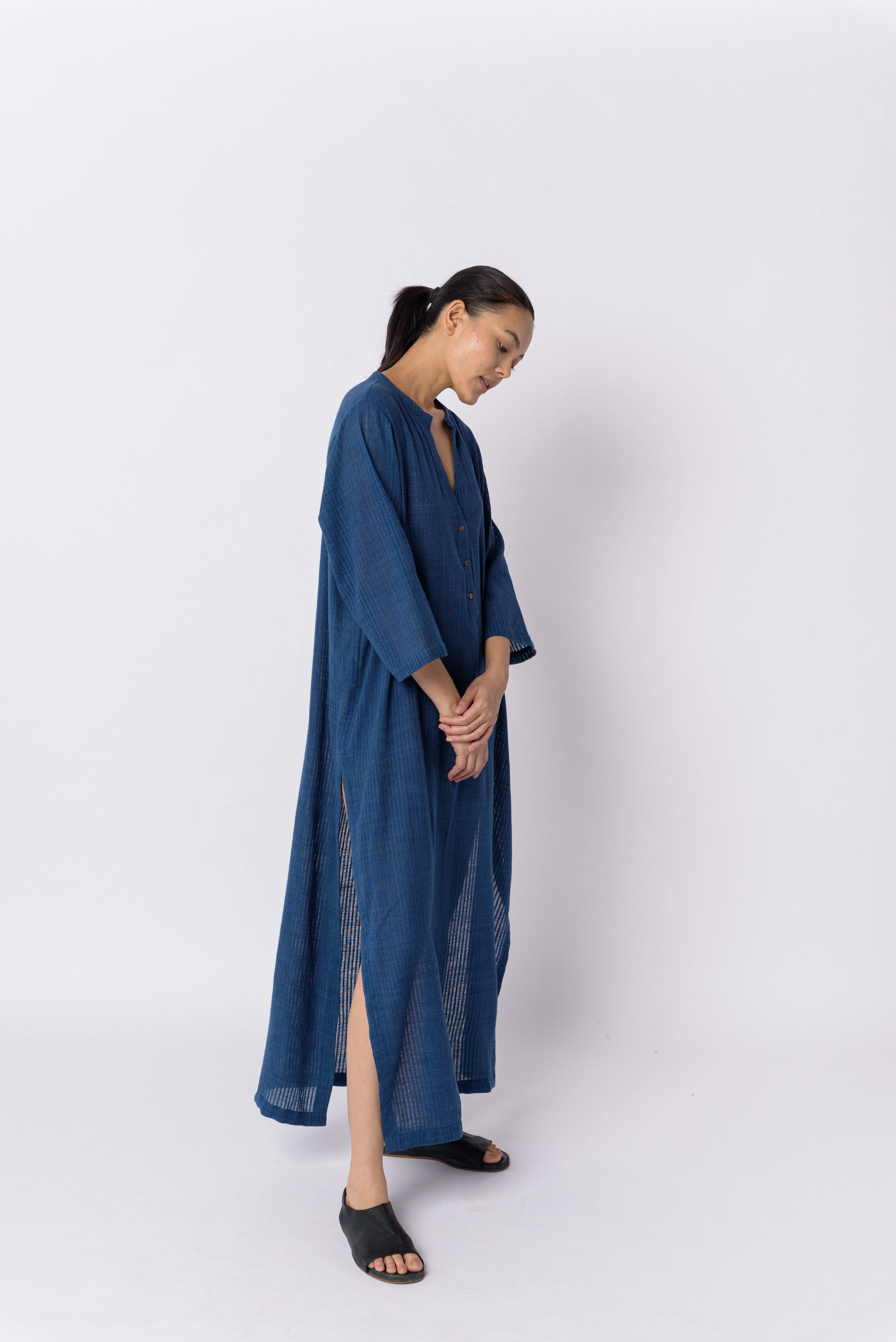 Very blue long tunic – World of Crow